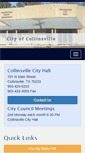 Mobile Screenshot of collinsvilletexas.org