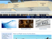 Tablet Screenshot of collinsvilletexas.org